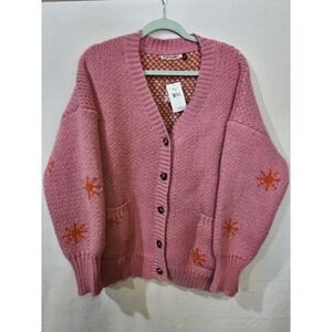 Bailey Rose Women's Buckle Cardigan Sweater S/M
